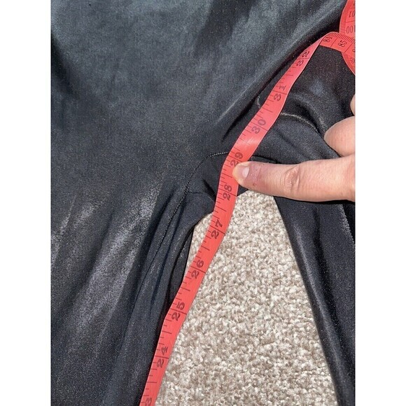 Spanx Faux Leather Black Leggings Size 1X - Picture 4 of 8